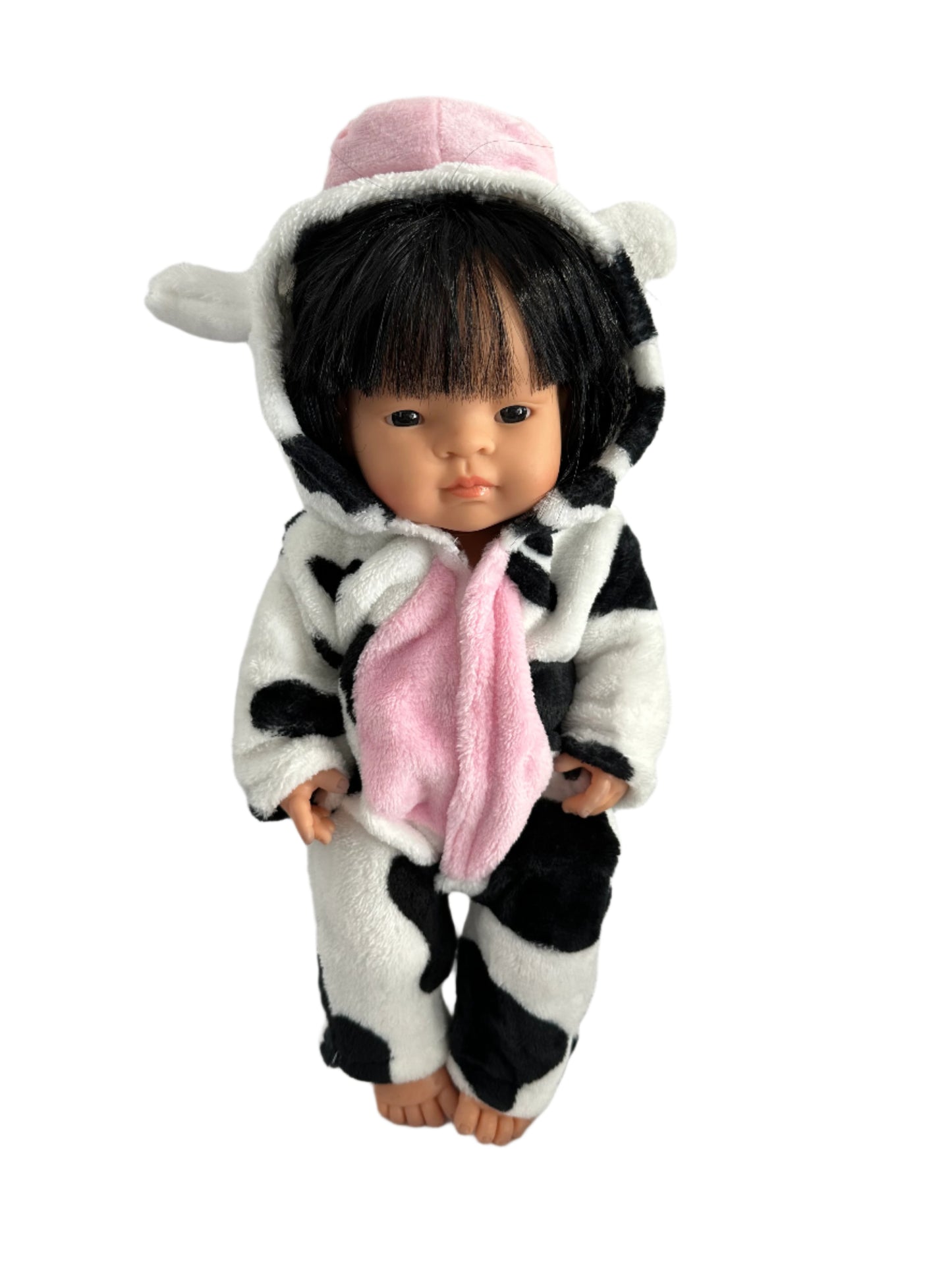 Cow Onesie Sleeper With Hood