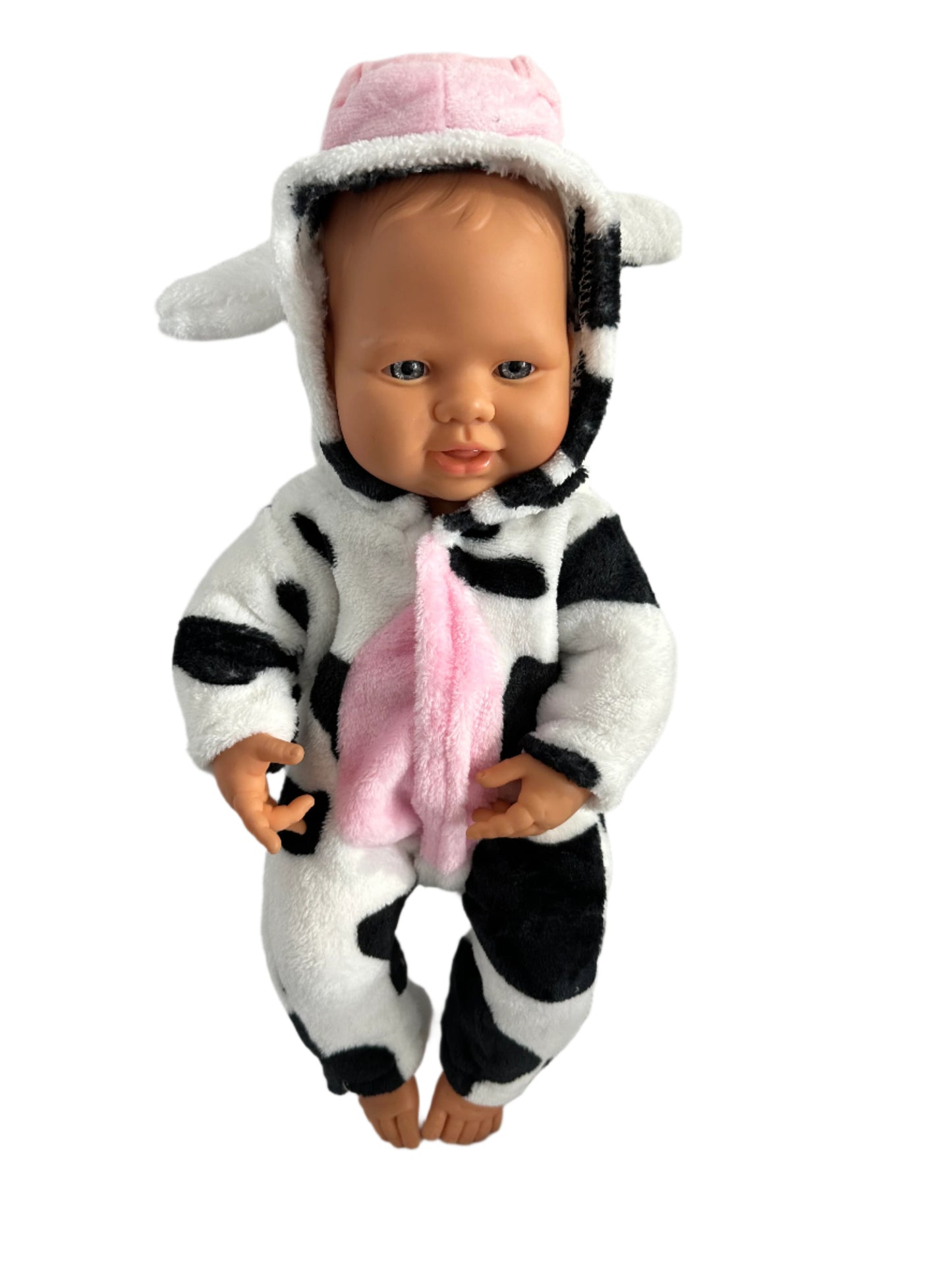 Cow Onesie Sleeper With Hood