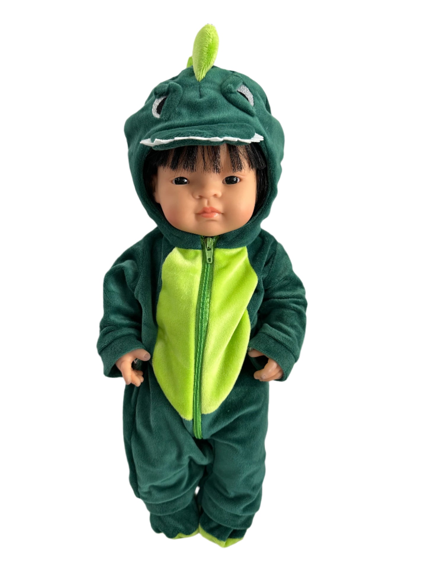 Green Crocodile Onesie Sleeper with Booties