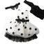 Black and White Polka Dot Dress Set - 3 Piece (s)